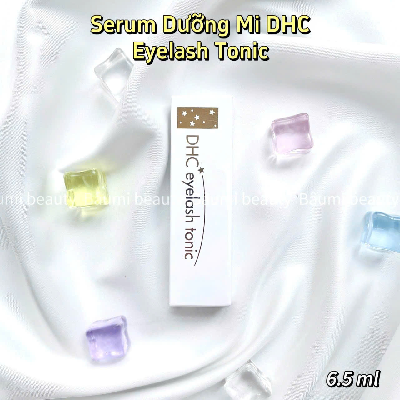 Tinh chất dưỡng dày, dài và cong mi, giúp mi chắc khoẻ DHC Eyelash Tonic 6.5ml - Nhật Bản