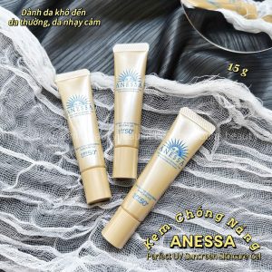 [ Minisize ] Gel Chống Nắng Anessa Perfect UV Suncreen Skincare Gel Spf 50+ PA++++ 15g - Nhật Bản