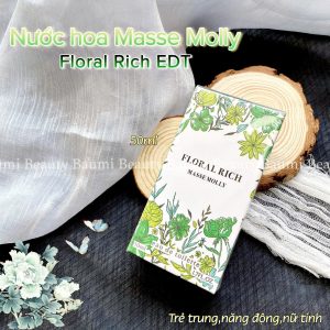 Nước hoa nữ Masse Molly Floral Rich eau de toilette 50ml - Nhật Bản