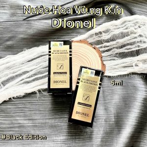 Nước Hoa V.ùng Kí.n Dionel Secret Love Black Edition - Màu đen 5ml Hàn Quốc