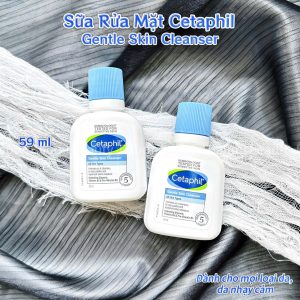  Gel rửa mặt Cetaphil dịu nhẹ an toàn lành tính dùng được cho trẻ em 59ml - Canada