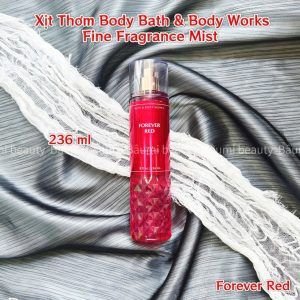 Xịt thơm toàn thân body mist Bath & Body Works Fine Fragrance Forever Red 236ml - Mỹ