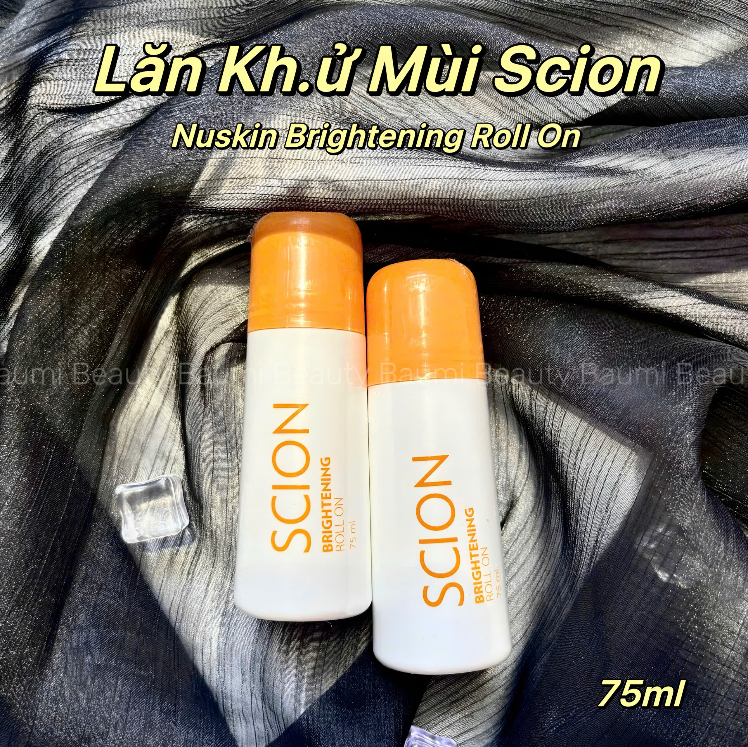 Lăn khử mùi Scion Nuskin Pure White Roll On 75ml - Mỹ