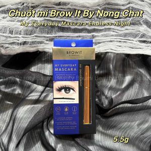 Mascara/ Chuốt mi Browit By NongChat My Everyday Mascara 5.5g - Thái Lan