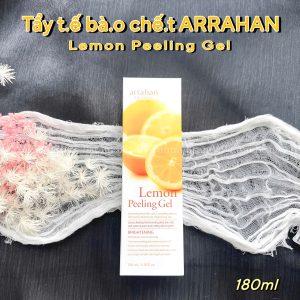 Gel tẩy da chết/ tẩy tế bào chết Arrahan Pure Natural Peeling Gel 180ml - Hàn Quốc #Lemon