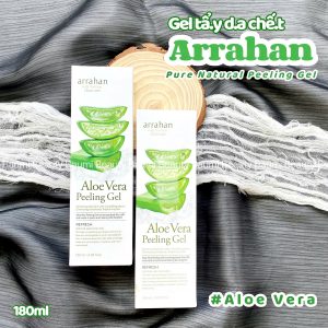 Gel tẩy da chết/ tẩy tế bào chết Arrahan Pure Natural Peeling Gel 180ml - Hàn Quốc #Aloe Vera