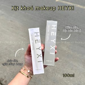 Xịt khoá nền Heyxi Fixer Makeup Mist giữ makeup 100ml - nội địa Trung # #trắng cấp ẩm, giữ lớp nền mềm mại không mốc