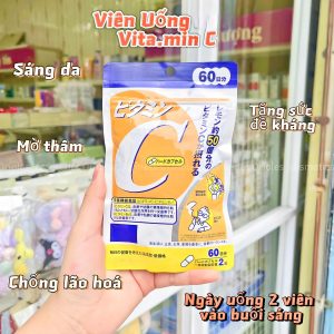 Viên uống bổ sung Vitamin C tăng sức đề kháng, đẹp da DHC 120 viên - Nhật Bản