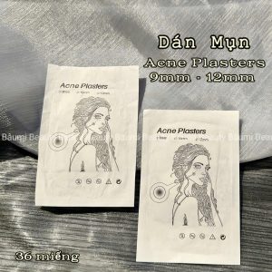 Vỉ 36 miếng dán mụn cô gái Acne Plasters 9mm-12mm