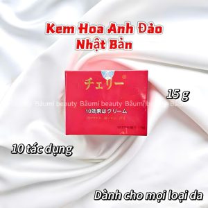 Kem dưỡng Hoa Anh Đào 10 Tác Dụng 15gr - Nhập khẩu Nhật Bản Chính hãng #Đỏ 10 tác dụng