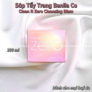 Sáp tẩy trang cao cấp Clean It Zero Cleansing balm Banila Co 100ml - Hàn Quốc #Hồng, Original