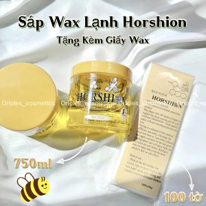 ( Tặng kèm 1 sấp giấy wax 100 tờ ) Sáp/Gel Wax lông lạnh Horshion 750ml - Hàn Quốc