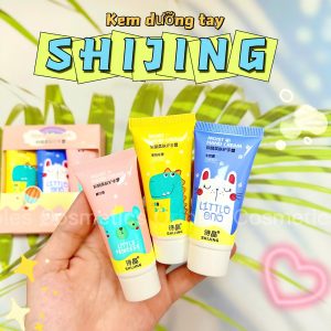Kem dưỡng da tay Shijing cho đôi tay mềm mại trắng sáng 45g - Nội địa Trung #hộp 3 tuýp