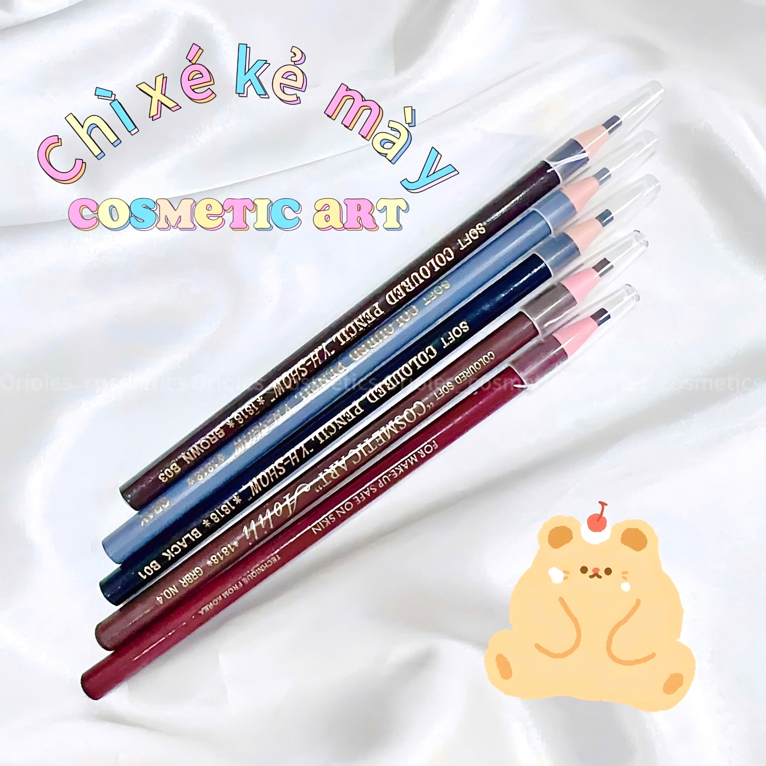[ Loại Thường ] Chì xé kẻ mày Cosmetic Art loại thường không tem Eyebrow Pencil