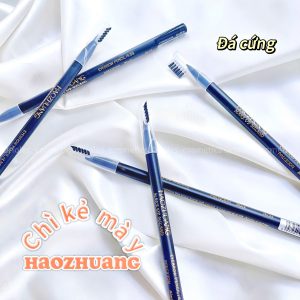 Chì đá kẻ lông mày chống nước và mồ hôi cao cấp siêu cứng Haozhuang eyebrow pecil 4.5gr - Đài Loan #06 Đen