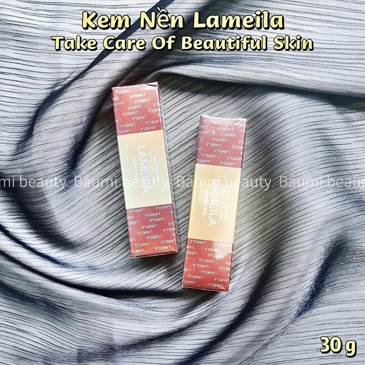 Kem nền che khuyết điểm Lameila Take Care Of Beautiful Skin 30g - Nội địa Trung #02: Trung bình sáng