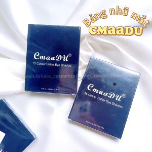 Bảng phấn mắt nhũ CMAADU 15 màu rực rỡ trang điểm mắt ấn tượng, nổi bật 20g #01