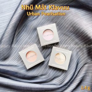 Nhũ mắt ngọc trai Makeup lên màu đẹp, cực bám màu Klavuu Urban Pearlsation 1.4g - Hàn Quốc #01 Marigold Peach