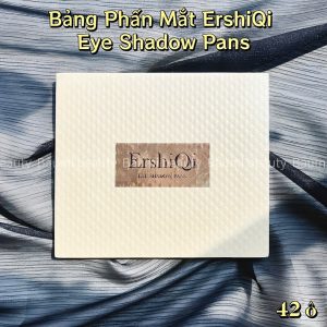 Bảng phấn mắt 42 ô lên màu chuẩn nhũ lấp lánh lâu trôi ErshiQi Eye Shadow Pans 20g