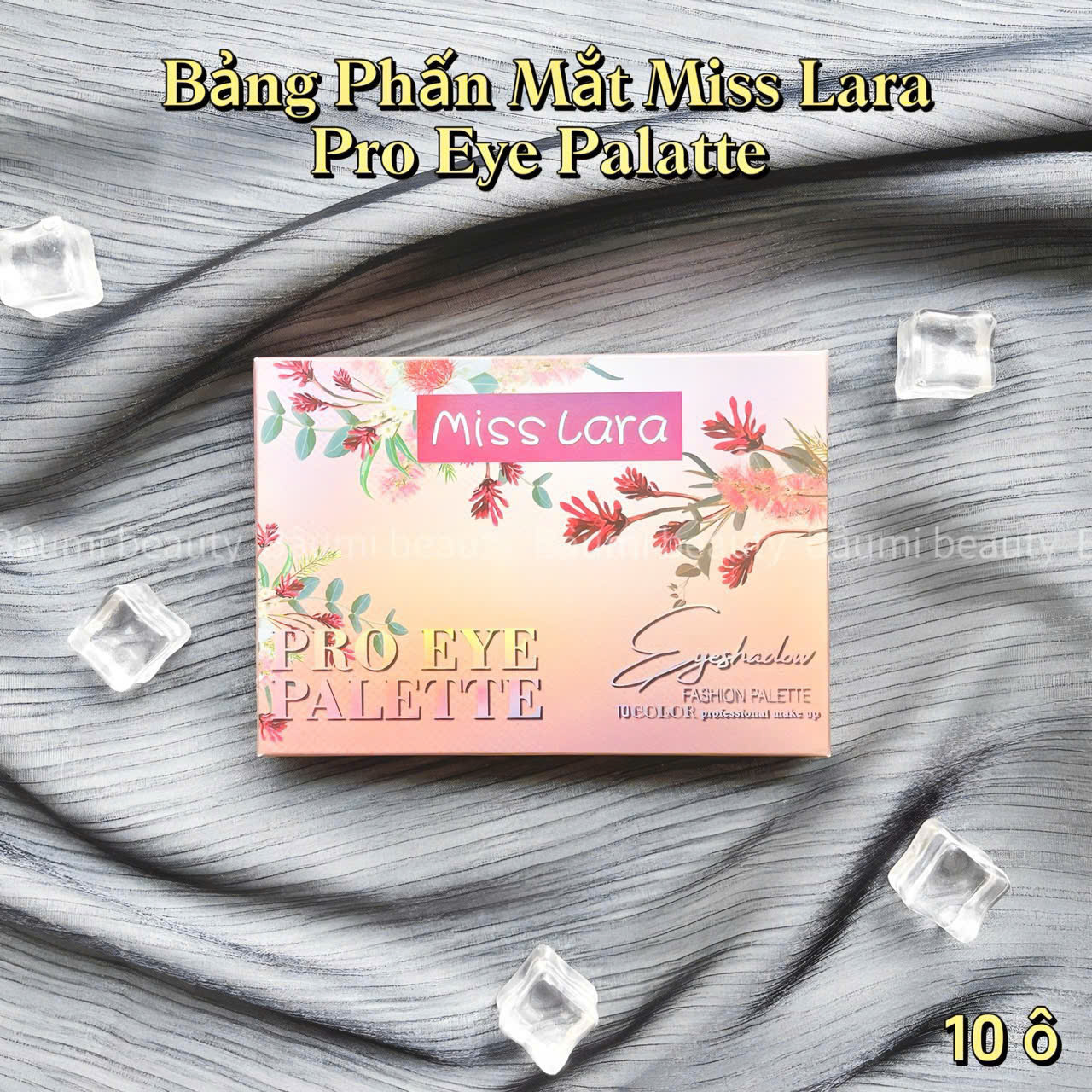 Bảng phấn mắt 10 ô Miss Lara Pro Eye Palette 15g - Nội địa Trung #Tone 02