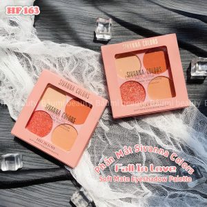Phấn mắt 4 ô Fall In Love Over Take Eyeshadow Sivanna Colors HF163 7.8g - Thái Lan #03 Milk Tea