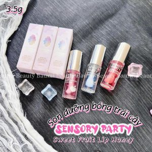 Son dưỡng trái cây nhiều mã màu Sensory Party Sweet Fruit Lip Honey 3.5g - nội địa Trung