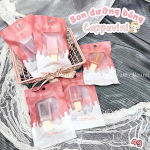 Son bóng dưỡng hình que kem Cappuvini Ice Cream Lip Cream 4g - nội địa Trung