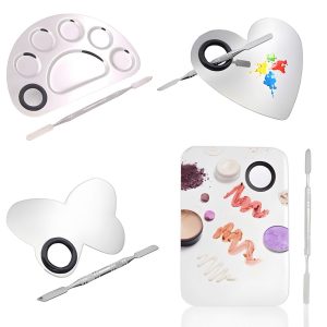 [ Tặng kèm que trộn ] Bảng pha màu, pha nền chất liệu thép không gỉ, cứng cáp dễ sử dụng BPM57