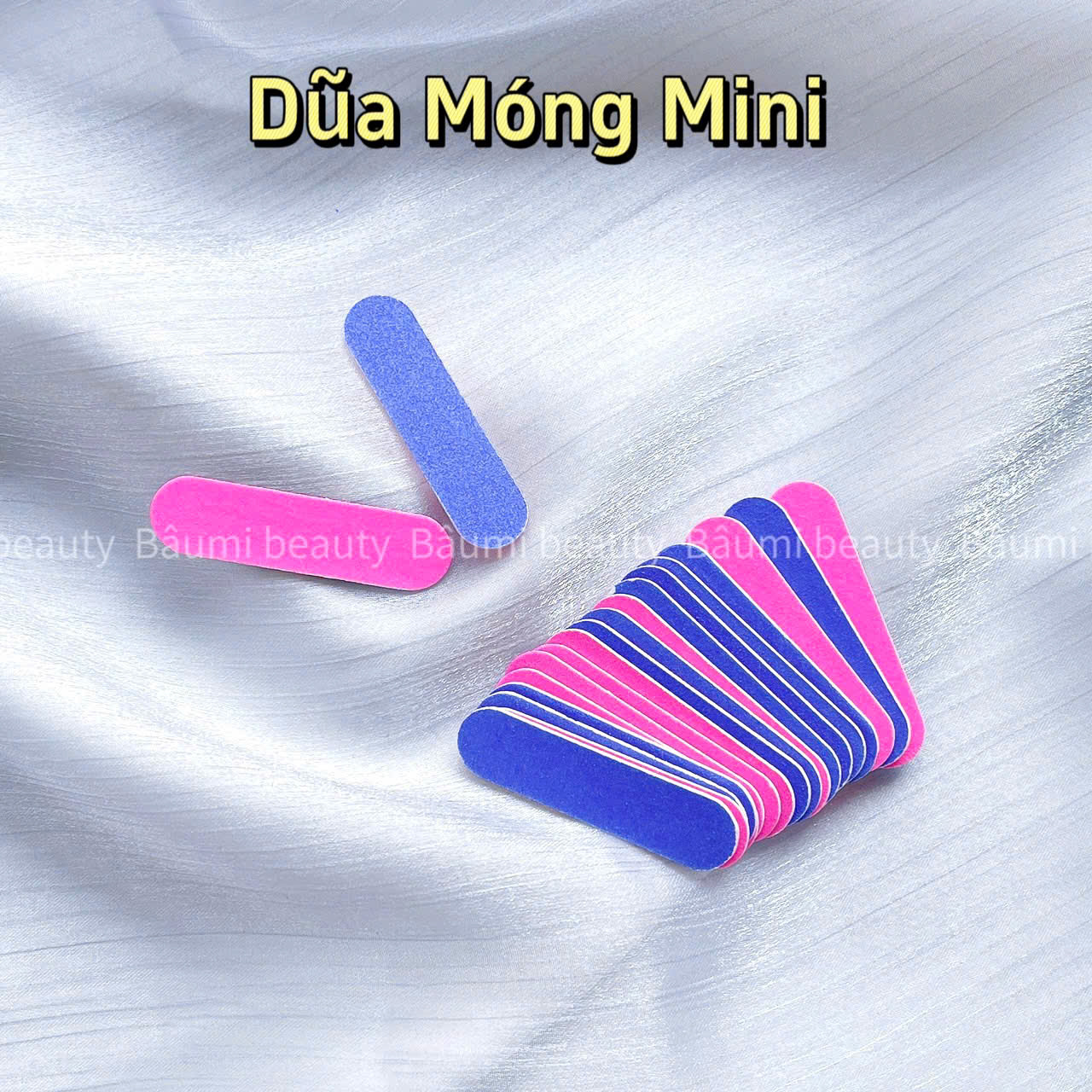 [ Lẻ 1 cái ] Cây dũa móng mini 2 mặt chuyên dụng tiện lợi DMMN1