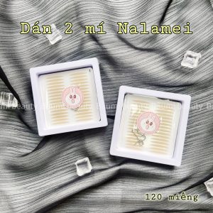 Hộp 120 miếng dán tạo mí size tự nhiên chống thấm nước hỗ trợ trang điểm Nalamei Beauty Tools Double Eyelid Tap