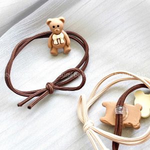 ( Lẻ 1 cái ) Cột tóc / chun tóc hình thú dễ thương nhiều mẫu C05