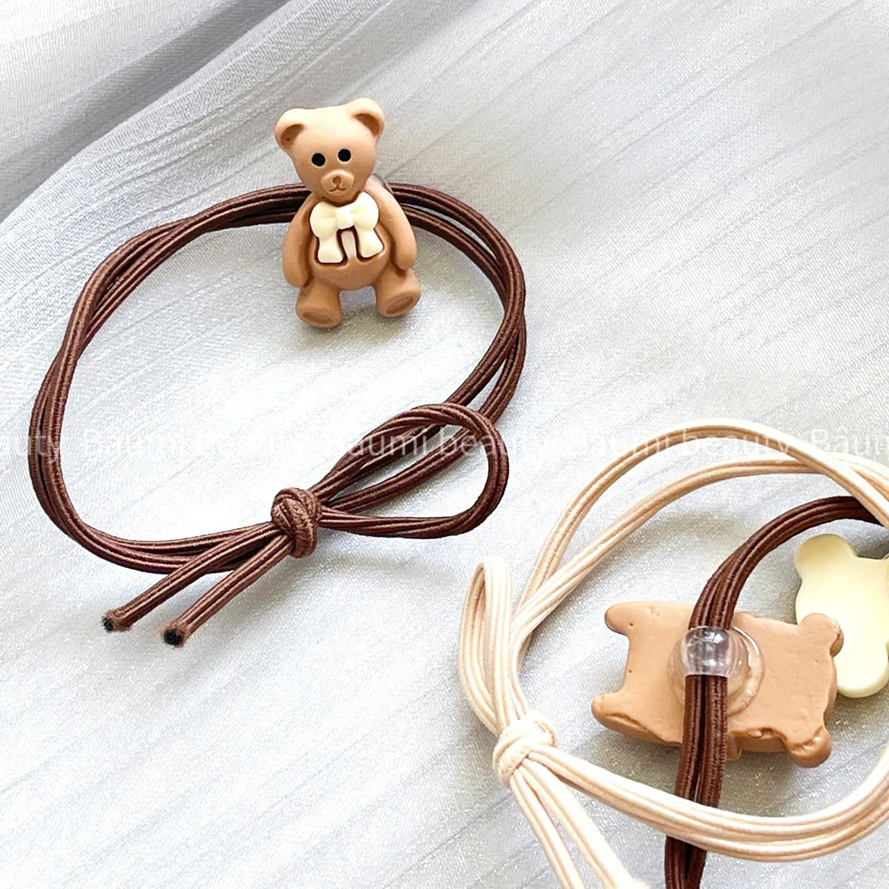 ( Lẻ 1 cái ) Cột tóc / chun tóc hình thú dễ thương nhiều mẫu C05