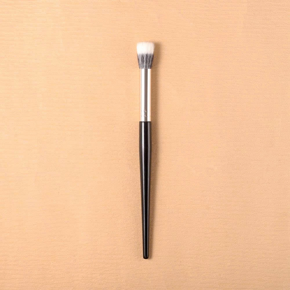 Cọ má hồng mini + mắt đầu phẳng makeup tự nhiên