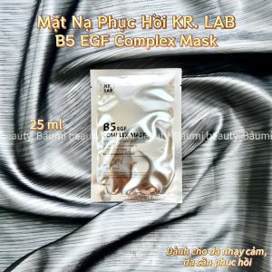Mask/ Mặt nạ cấp ẩm, phục hồi trẻ hoá da B5 EGF Kr.Lab 25ml - Hàn Quốc