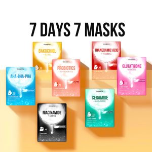 ( Lẻ 1 miếng ) Mặt nạ dưỡng da Foodaholic Treatment Ampoule x3 Active Mask 23ml - Hàn Quốc - Xanh Dương