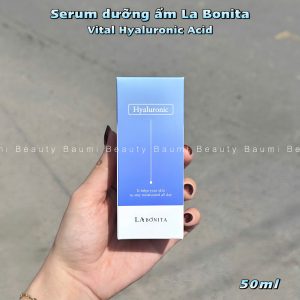 Serum/ Tinh Chất HA dưỡng ẩm, tăng đàn hồi La Bonita Vital Hyaluronic Acid 50ml - Hàn Quốc