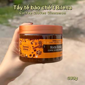 Tẩy tế bào chết cơ thể quế hồi cà phê Bilena Cosm Beauty Coffee Cloves Cinnamon Body Scrub 380g - Nga