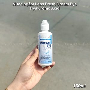 Nước ngâm lens Fresh Dream Eye Hyaluronic Acid 150ml - Hàn Quốc