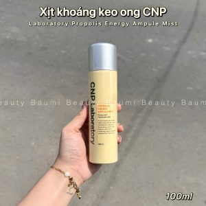 Xịt khoáng dưỡng ẩm, căng bóng da tinh chất keo ong CNP Propolis Energy Ampule Mist 100ml - Hàn Quốc