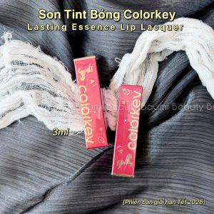 [ Phiên bản giới hạn Tết 2026 ] Son tint bóng lì Colorkey Lasting Essence Lip Lacquer 3ml