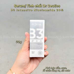 Serum/ Tinh chất sáng da, cải thiện da xỉn màu, mờ thâm, se khít lỗ chân lông, cân bằng bã nhờn DR Ceutics B3 Intensive Niacinamide 20% 30g - Việt Nam