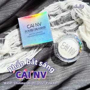 Phấn bắt sáng trắng CAI NV Water Shimmer Highlighter Powder 4.5g