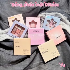 Bảng phấn mắt mịn lì, nhũ sáng, nhiều tone màu 9 ô Dikalu Blooming Your Own Beauty Eyeshadow 7g