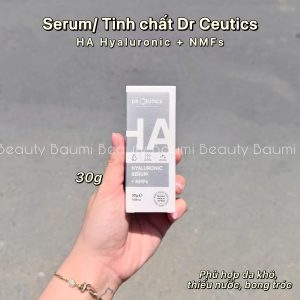 Serum/ Tinh chất cấp ẩm sâu, giữ ẩm da tự nhiên, cải thiện da khô ráp, sần sùi, ẩm mượt, căng bóng DR Ceutics HA Hyaluronic + NMFs 30g - Việt Nam
