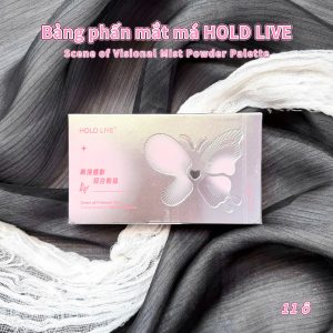 Bảng phấn mắt & má đa năng, phấn mịn lì 11 ô HOLD LIVE Butterfly Powder Palette 17g 