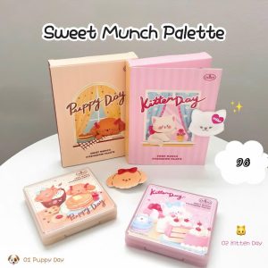 Bảng phấn mắt 9 ô Odbo Sweet Munch Eyeshadow Palette OD2024 - Thái Lan