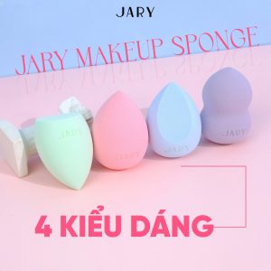 ( Lẻ 1 cái ) Mút trang điểm tán kem nền nhiều hình dáng JARY Makeup Sponge Unbox ( Màu ngẫu nhiên )