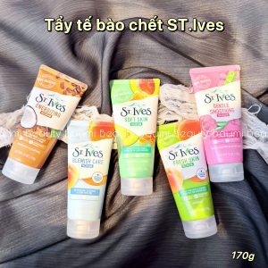 Tẩy tế bào chết mặt St.Ives sạch mịn, thông thoáng lỗ chân lông 170g - Mỹ