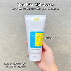 Sữa rửa mặt dạng gel, sạch sâu, giảm mụn Low PH Good Morning Cleanser COSRX 150ml - Hàn Quốc