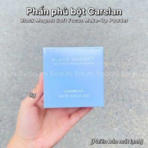 [ Bản Mát Lạnh ] Phấn phủ bột kiềm dầu, mịn da Carslan Black Magnet Soft Focus Make-Up Powder 8g